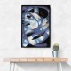 Abstract Brush Strokes 128 Wall Art