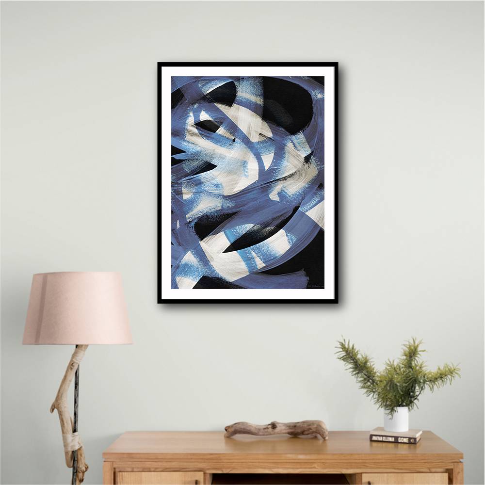 Abstract Brush Strokes 128 Wall Art