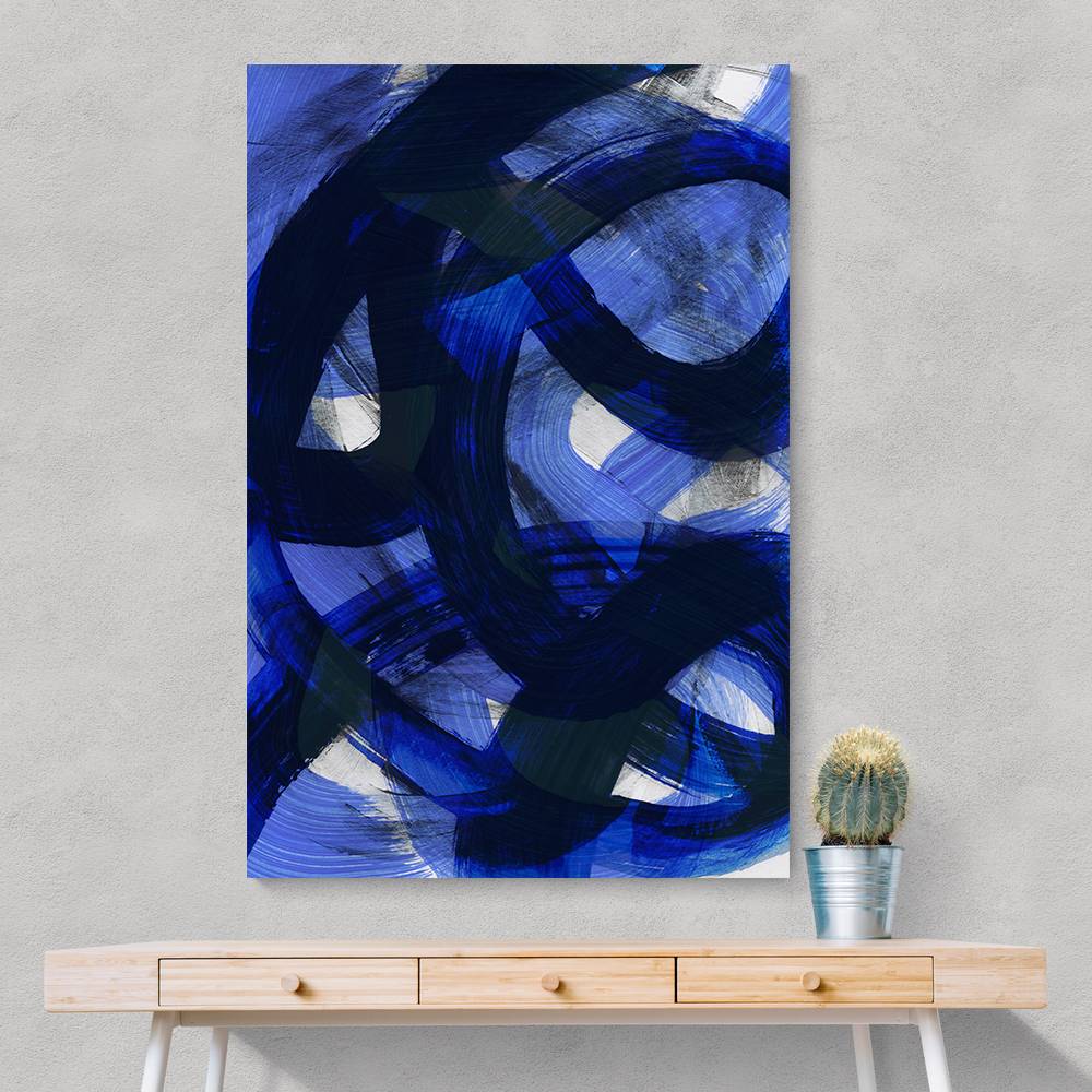 Abstract Brush Strokes 147 Wall Art