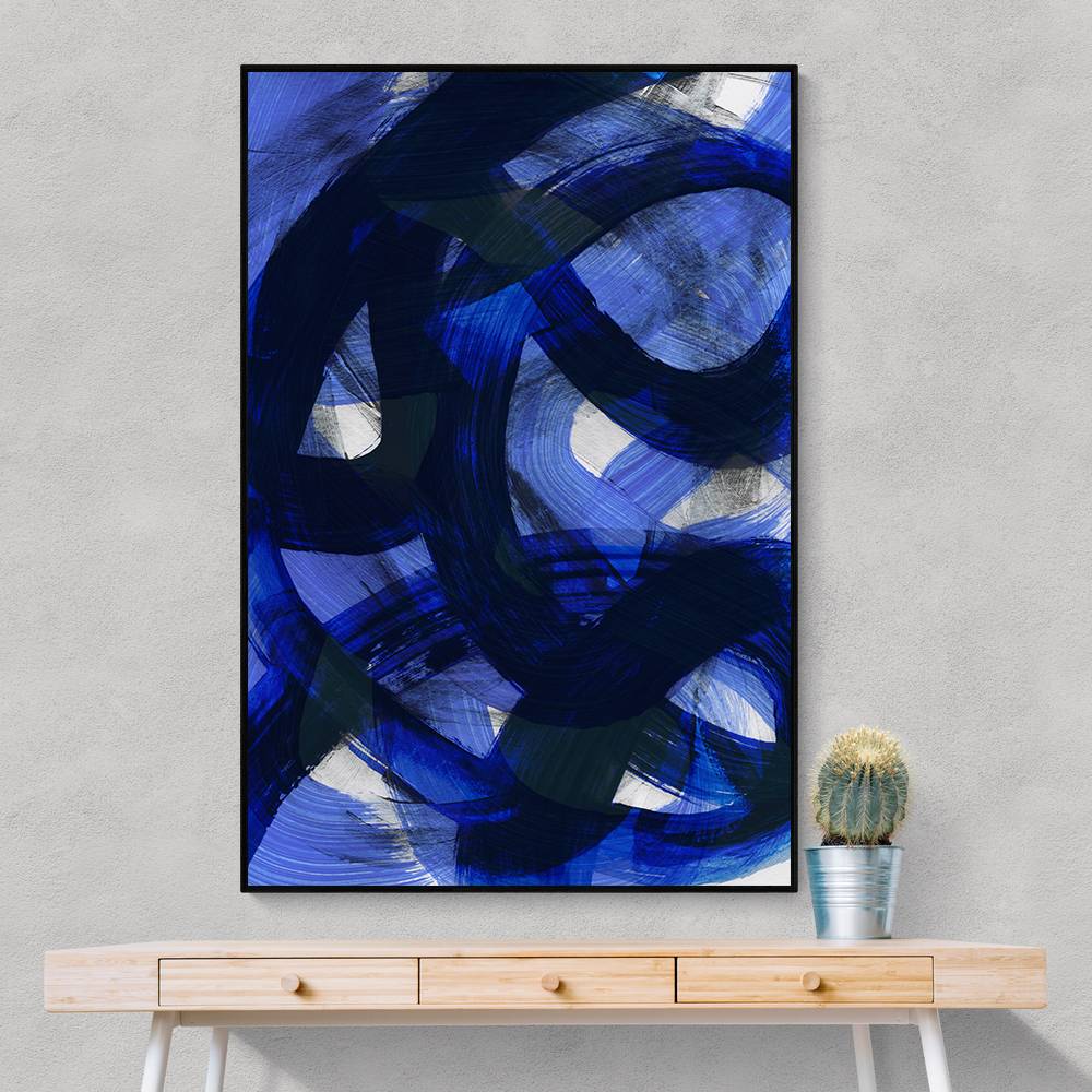 Abstract Brush Strokes 147 Wall Art