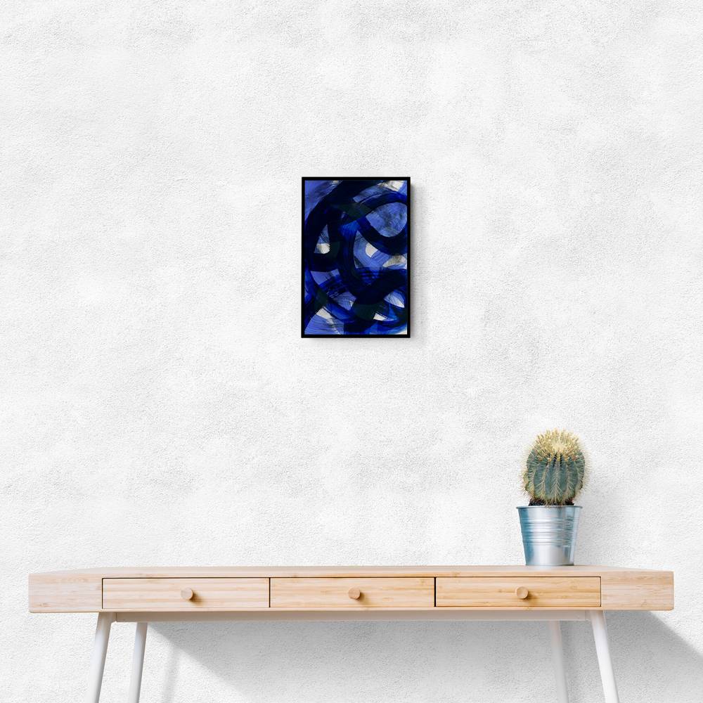 Abstract Brush Strokes 147 Wall Art