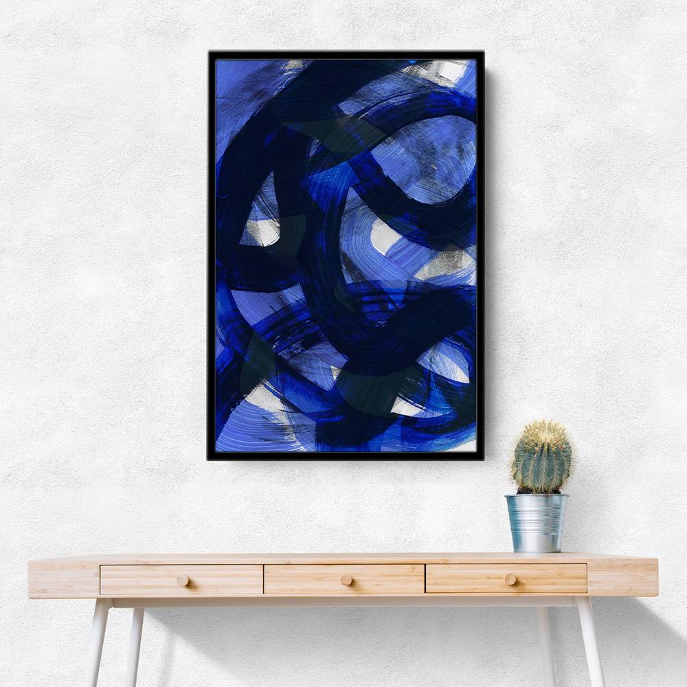 Abstract Brush Strokes 147 Wall Art