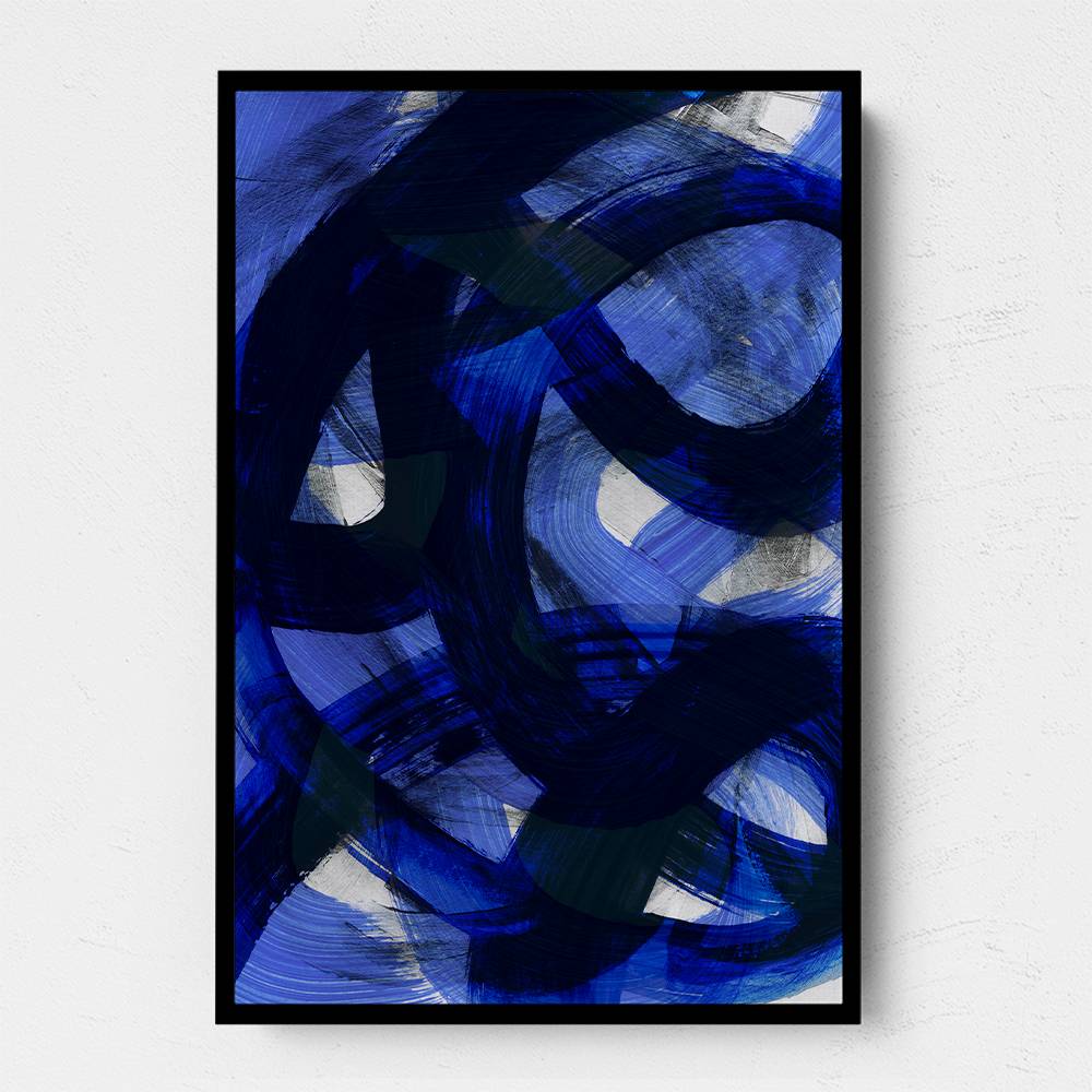 Abstract Brush Strokes 147 Wall Art