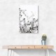 White Spring Tree 3 Wall Art