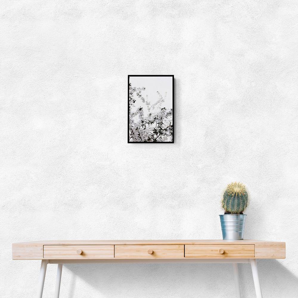 White Spring Tree 3 Wall Art