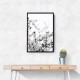 White Spring Tree 3 Wall Art