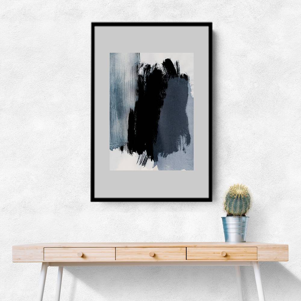 Abstract Brush Strokes 15 Wall Art