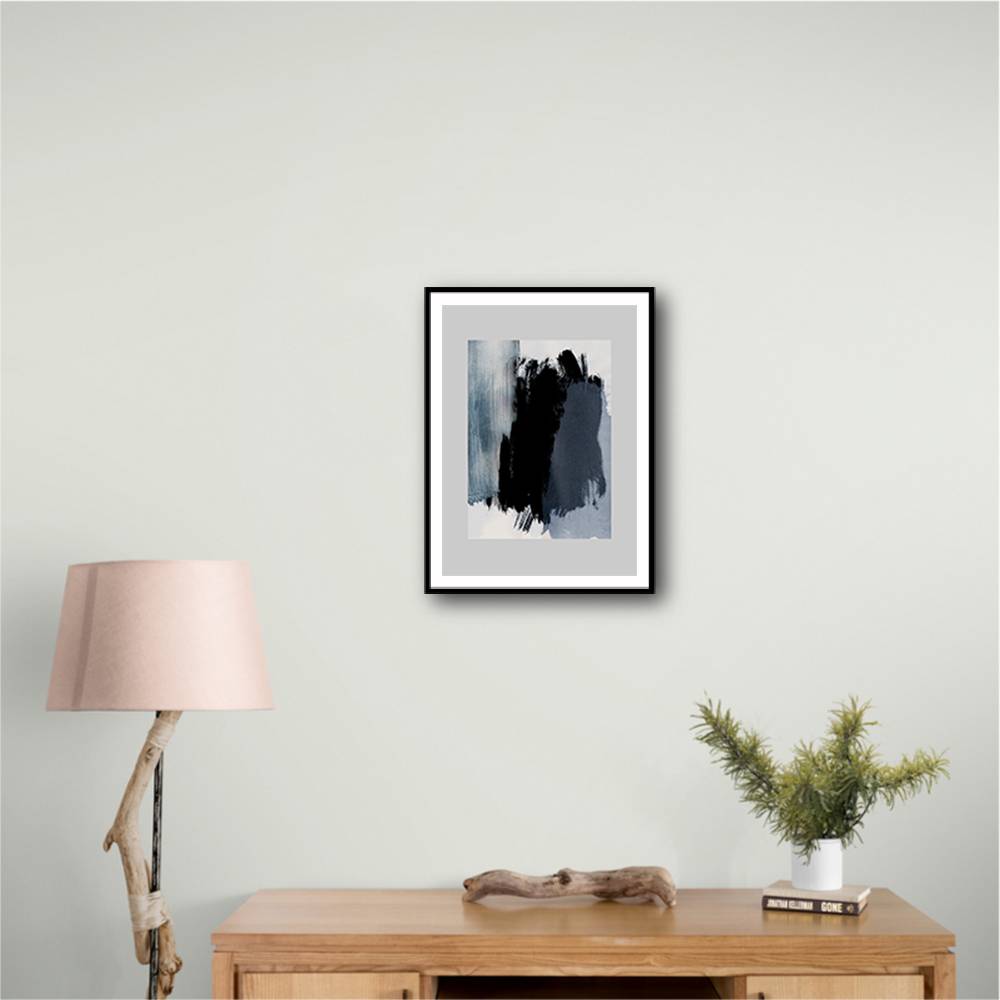 Abstract Brush Strokes 15 Wall Art