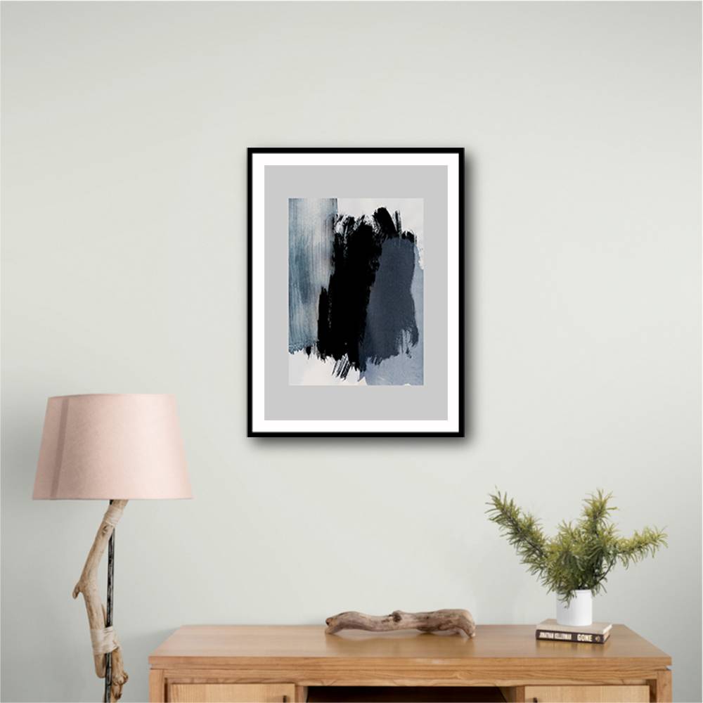 Abstract Brush Strokes 15 Wall Art