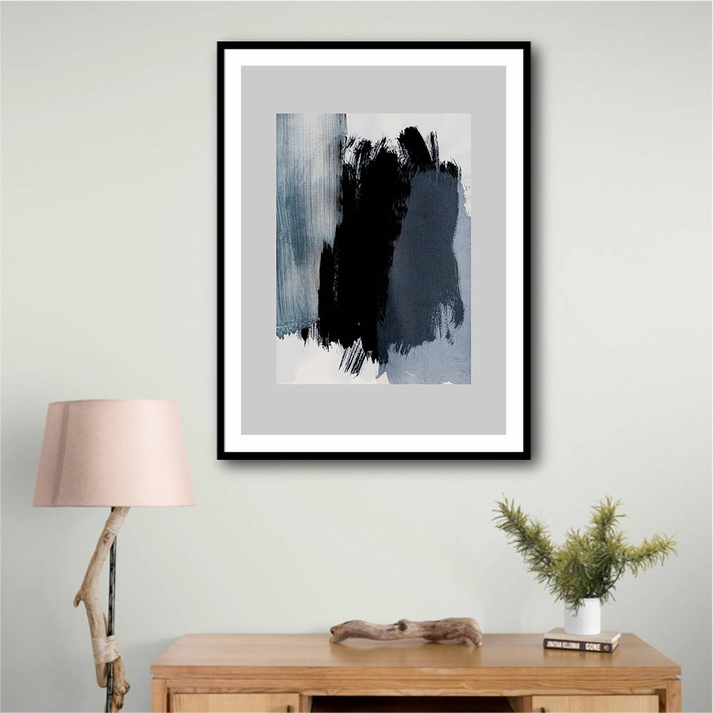 Abstract Brush Strokes 15 Wall Art