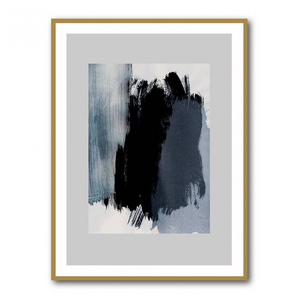 Abstract Brush Strokes 15 Wall Art