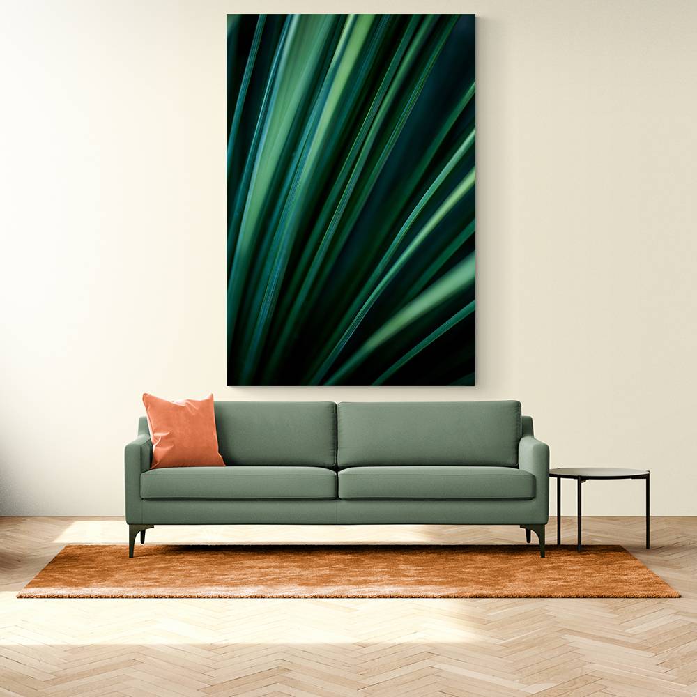 Green Straws 2 Wall Art