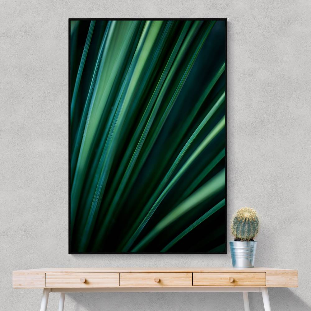 Green Straws 2 Wall Art