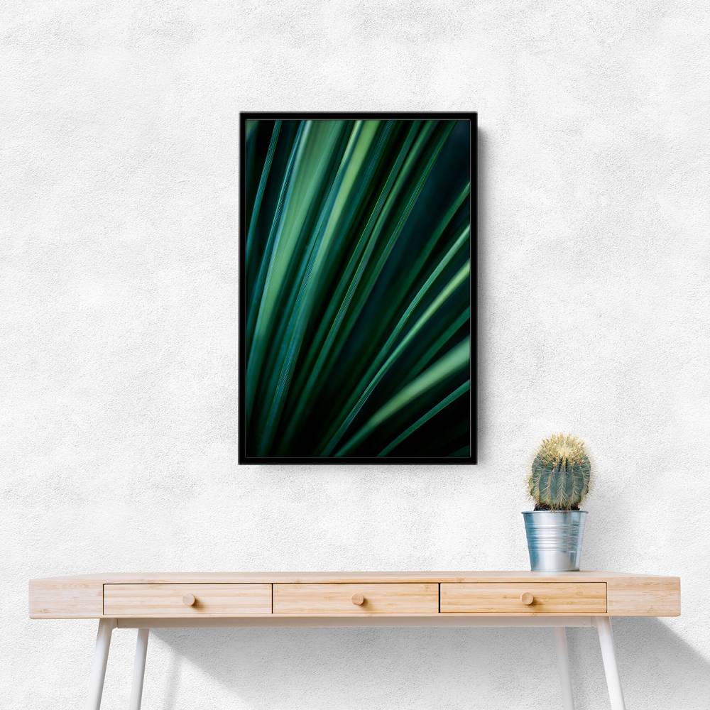 Green Straws 2 Wall Art