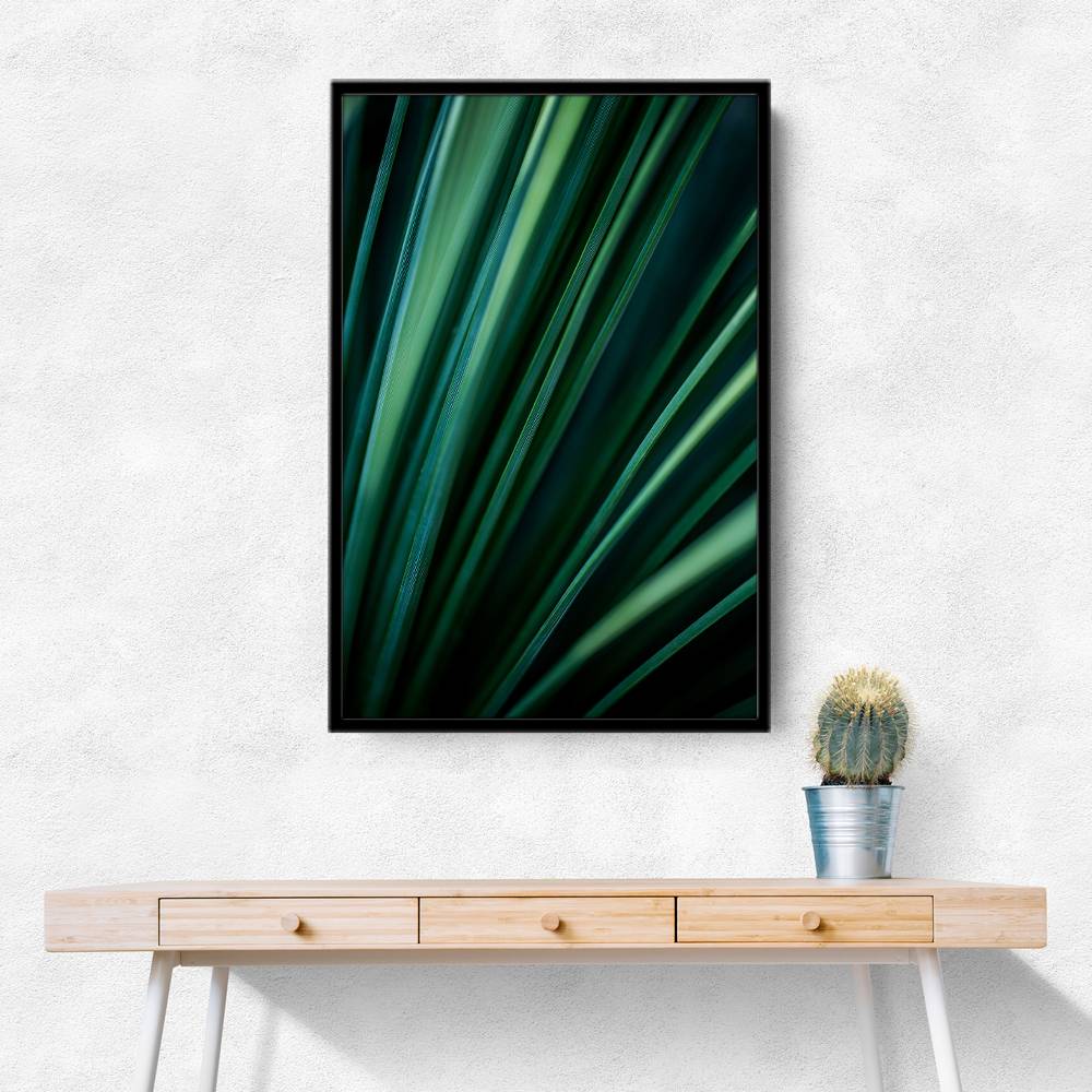 Green Straws 2 Wall Art