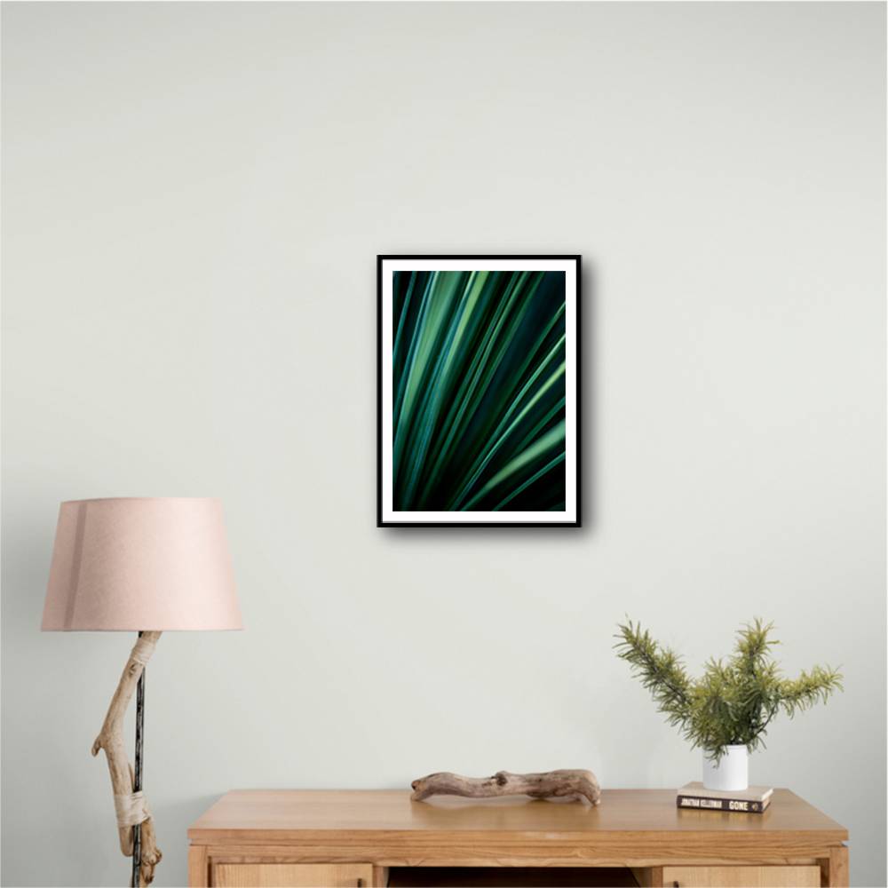 Green Straws 2 Wall Art