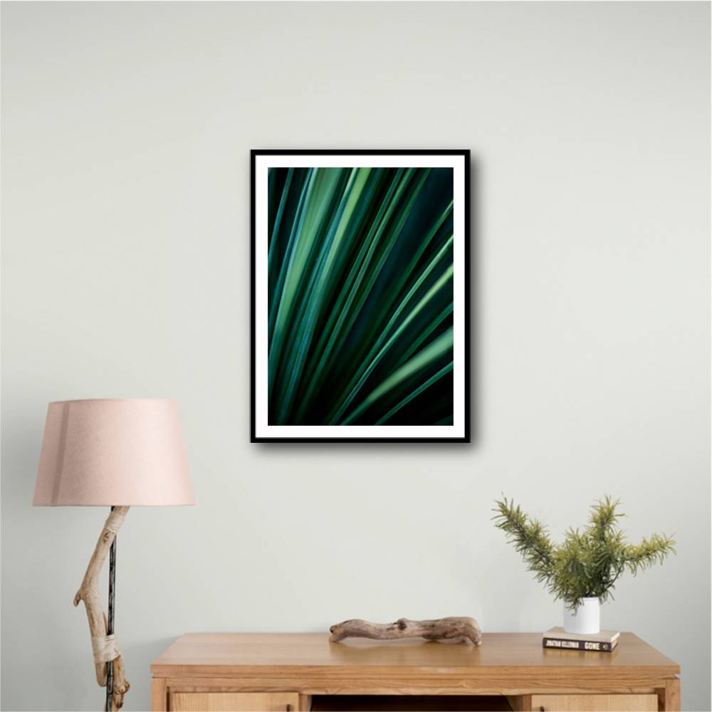 Green Straws 2 Wall Art