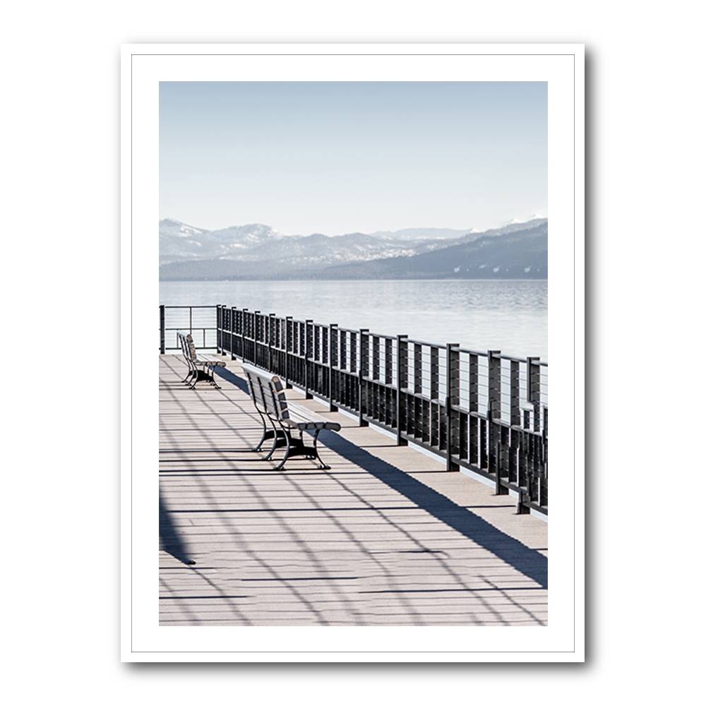 Two Benches Wall Art