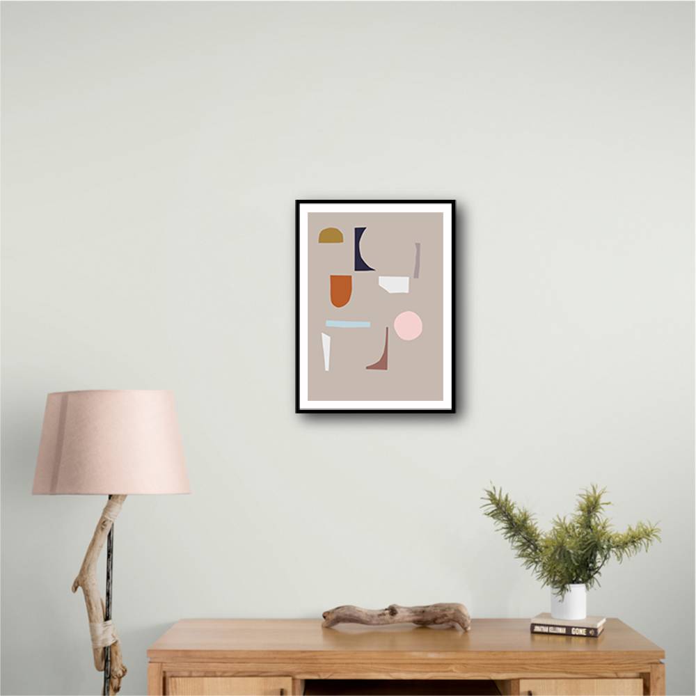 Abstract Shapes 4 Wall Art