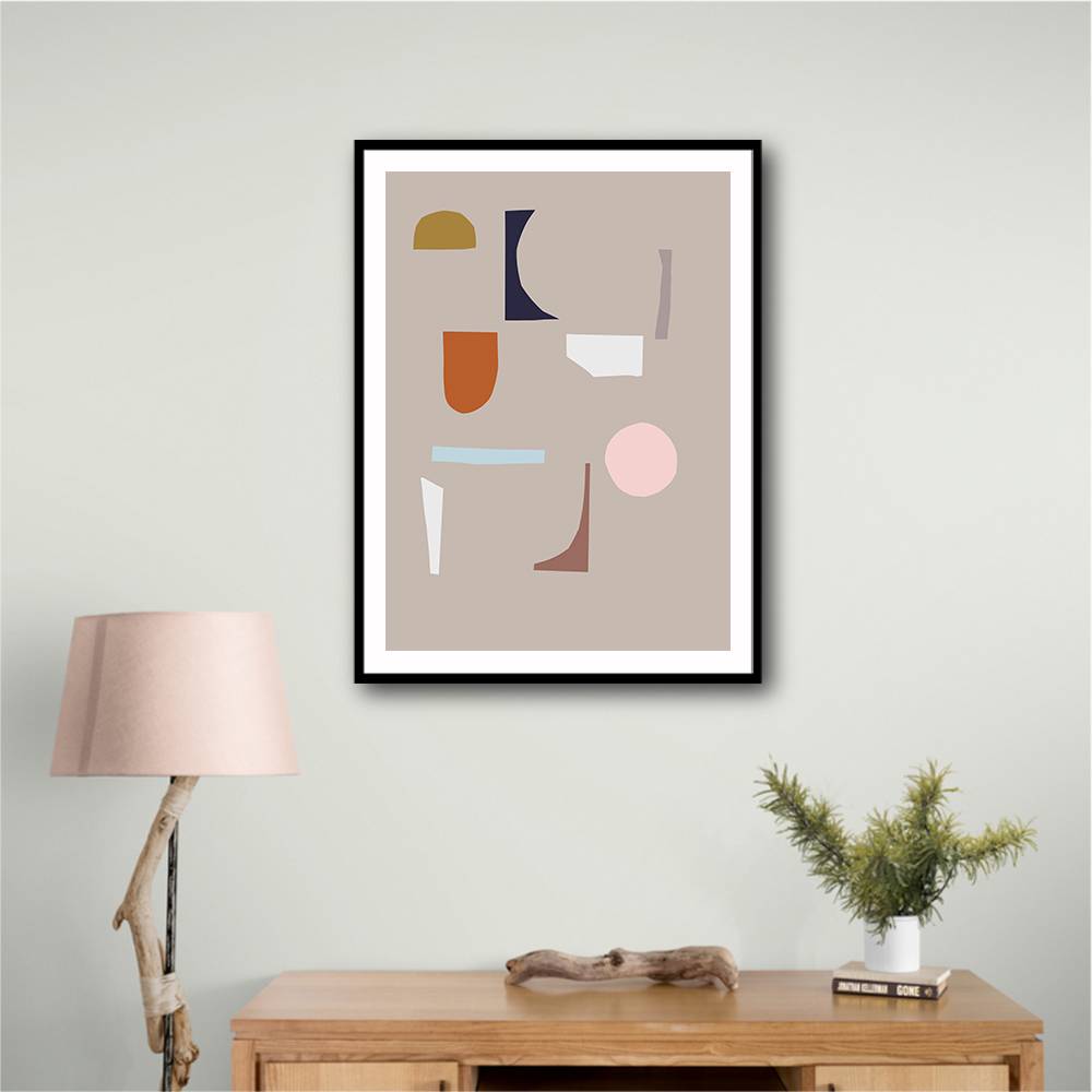 Abstract Shapes 4 Wall Art