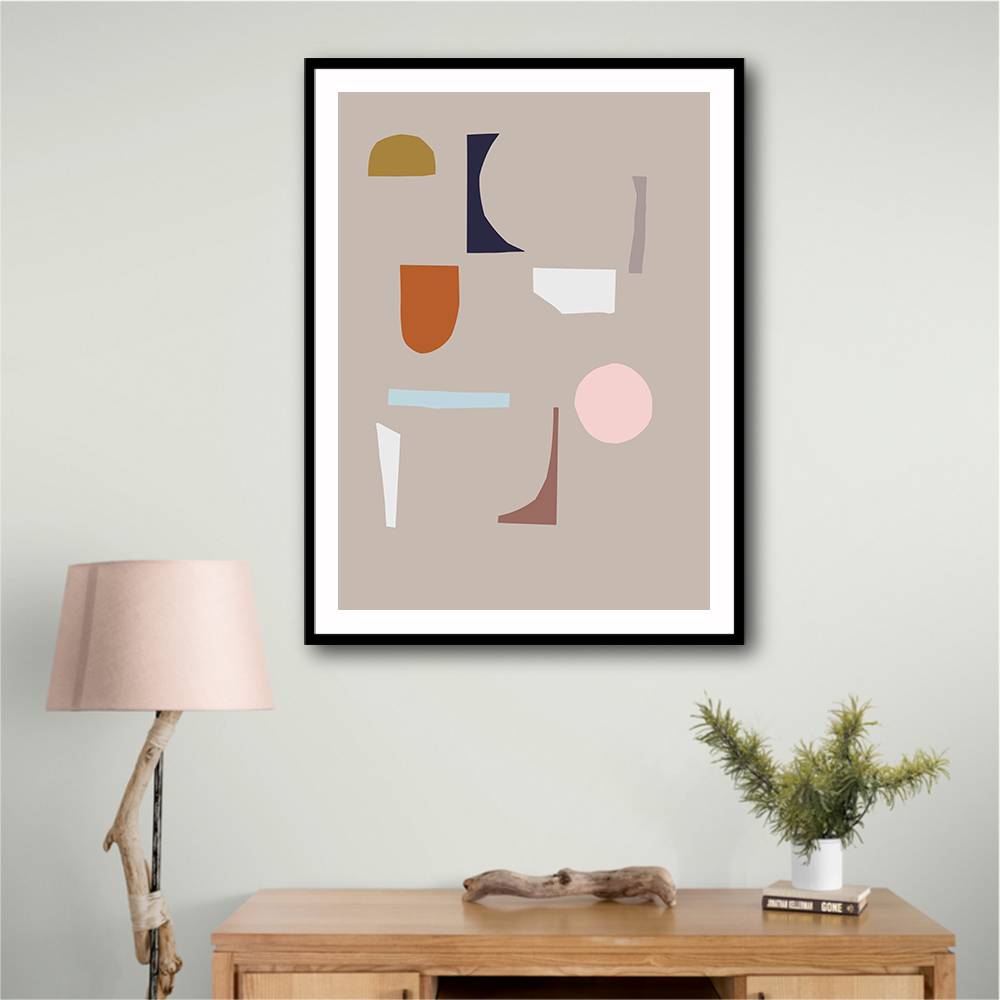 Abstract Shapes 4 Wall Art