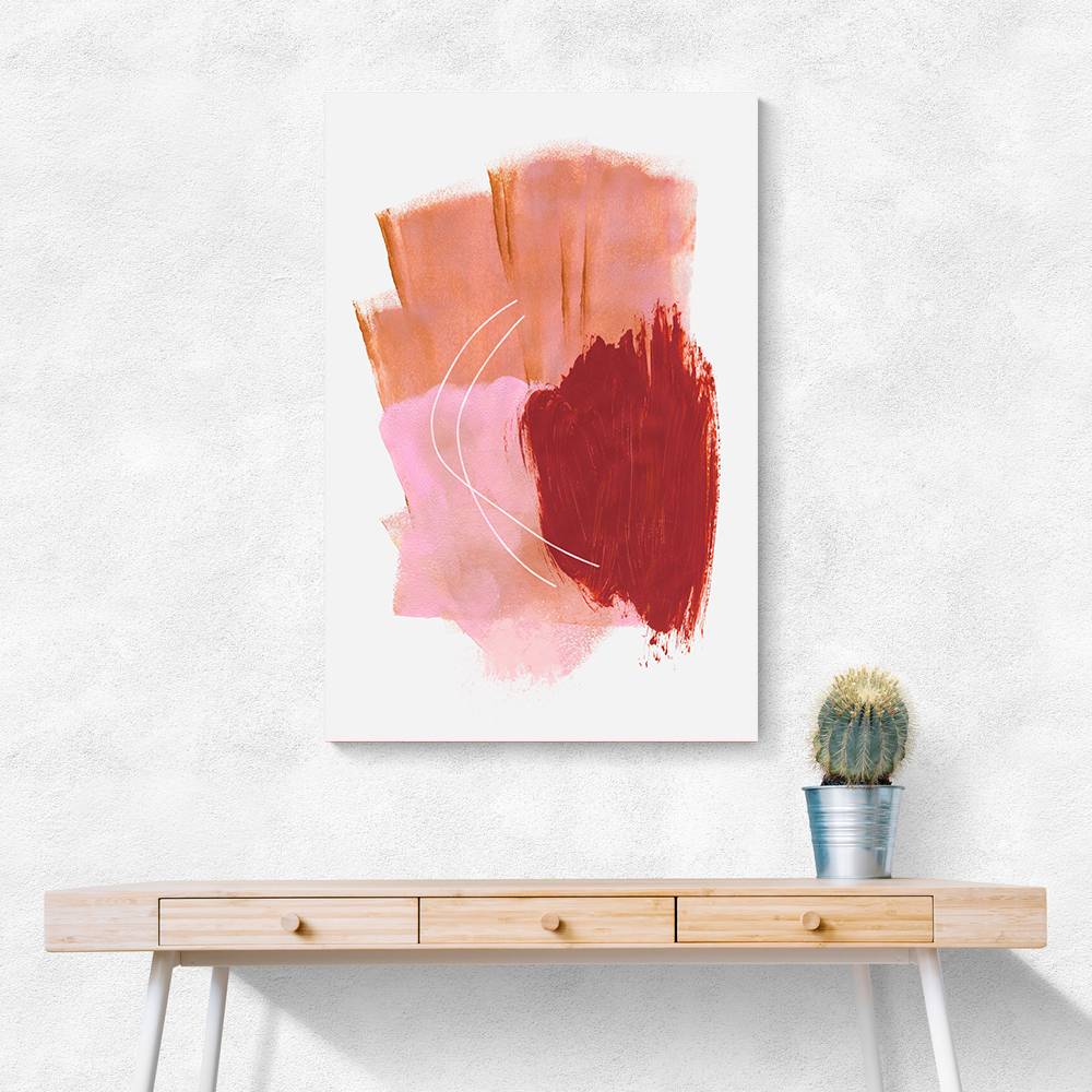 Abstract Brush Strokes 54 Wall Art