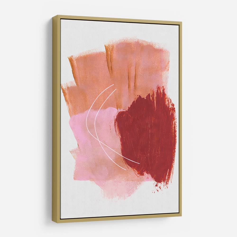 Abstract Brush Strokes 54 Wall Art