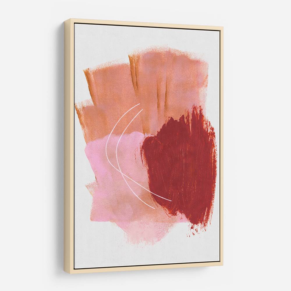 Abstract Brush Strokes 54 Wall Art