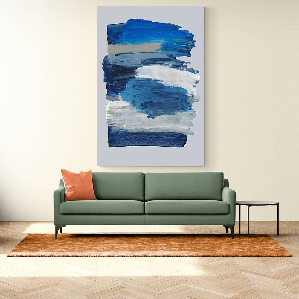 Abstract Brush Strokes 78 Wall Art