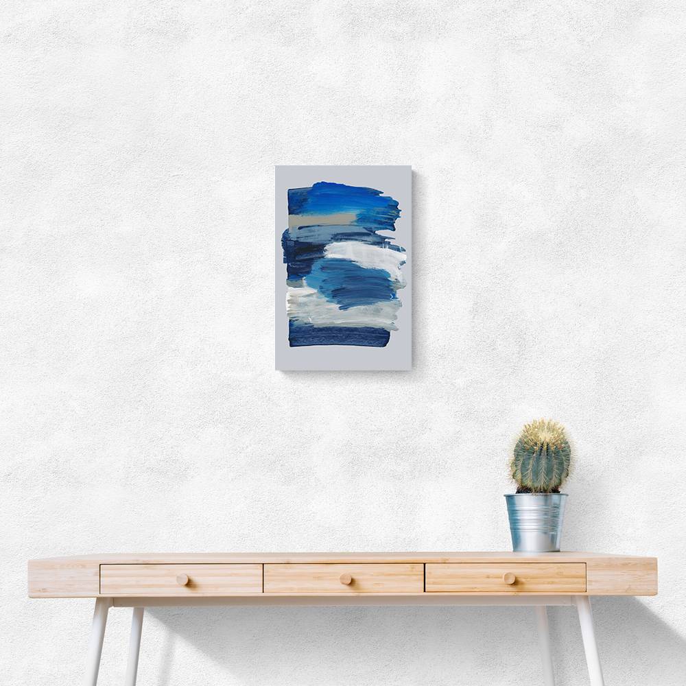 Abstract Brush Strokes 78 Wall Art