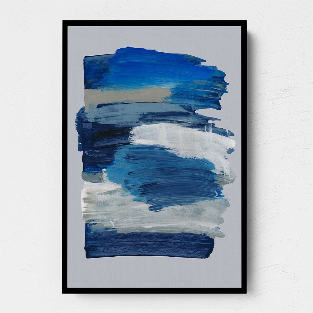 Abstract Brush Strokes 78 Wall Art