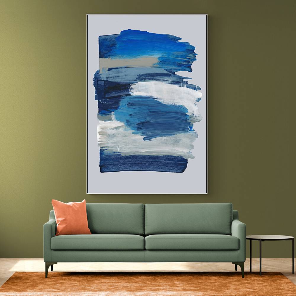 Abstract Brush Strokes 78 Wall Art