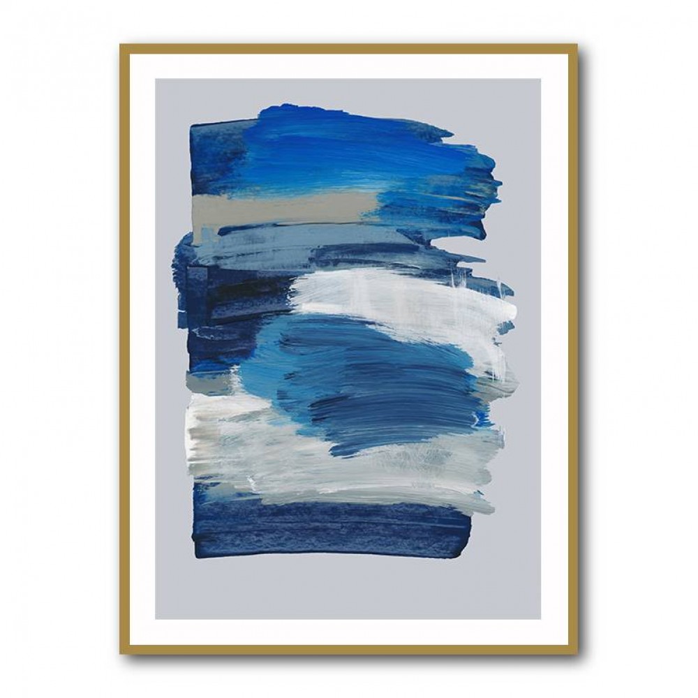 Abstract Brush Strokes 78 Wall Art