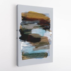 Abstract Brush Strokes 78X Wall Art