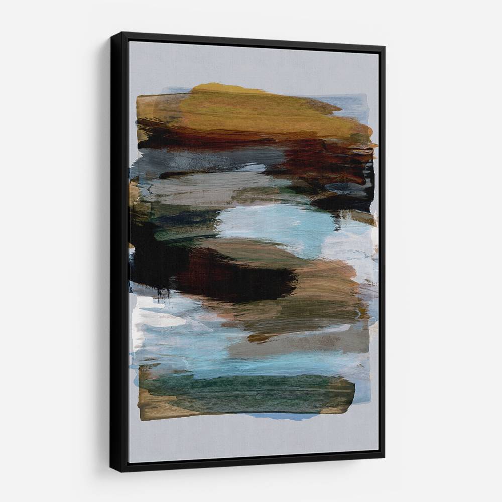 Abstract Brush Strokes 78X Wall Art