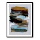 Abstract Brush Strokes 78X Wall Art