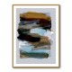 Abstract Brush Strokes 78X Wall Art