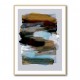 Abstract Brush Strokes 78X Wall Art