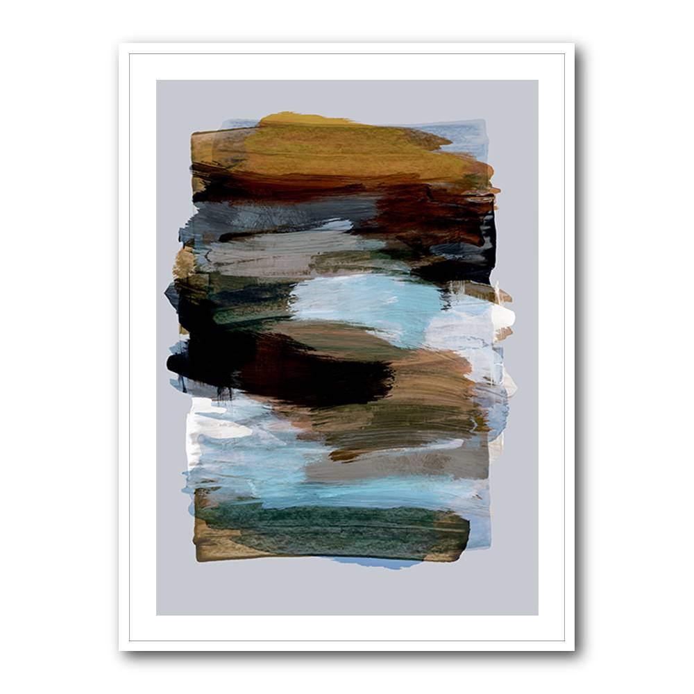 Abstract Brush Strokes 78X Wall Art