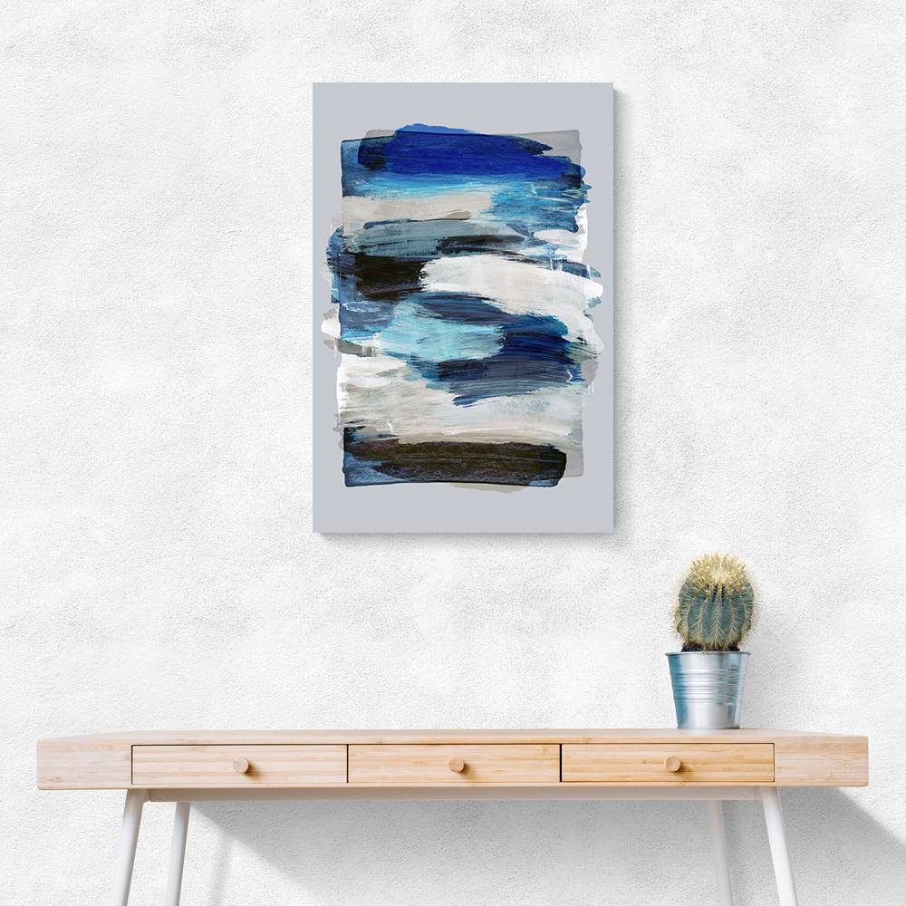 Abstract Brush Strokes 78Y Wall Art