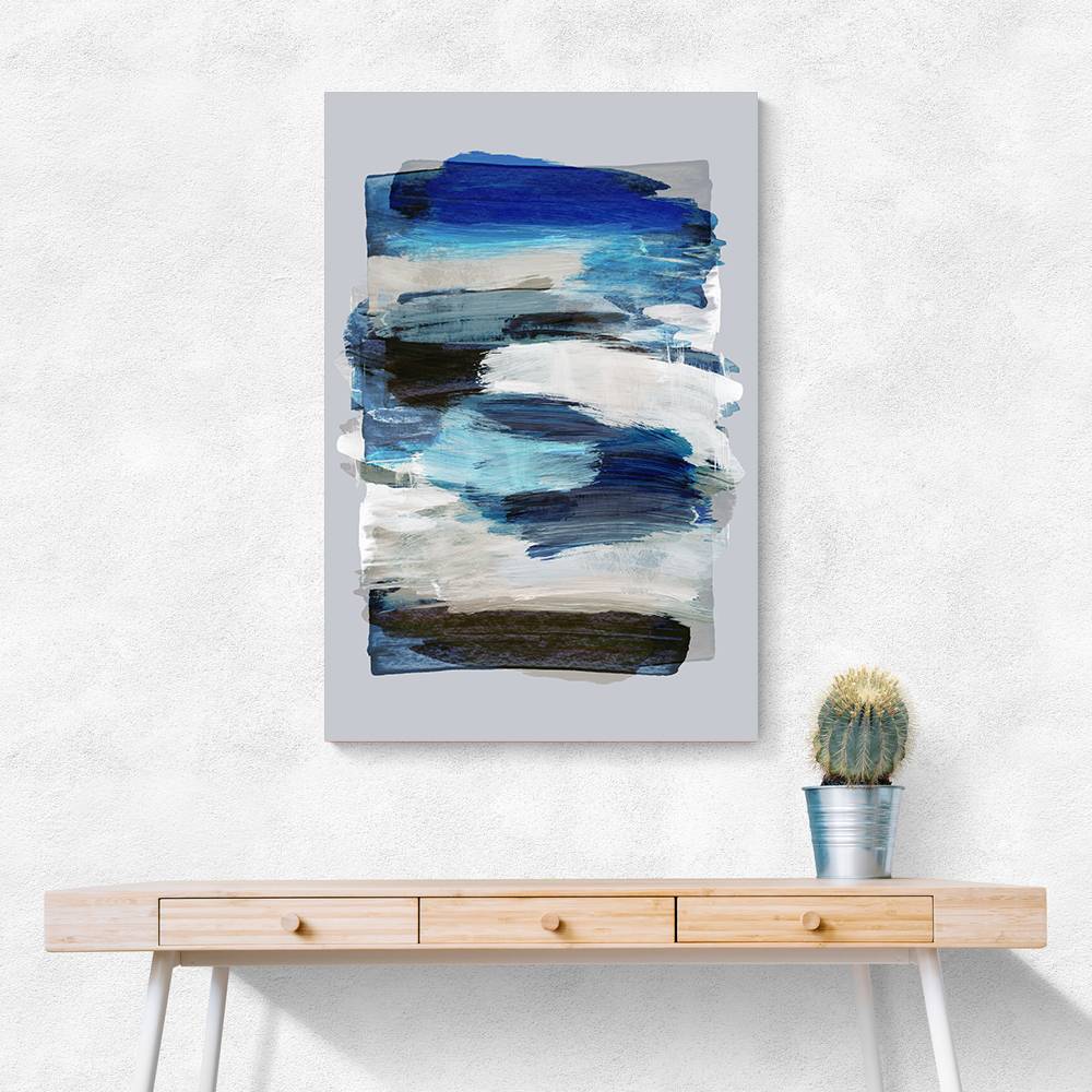 Abstract Brush Strokes 78Y Wall Art