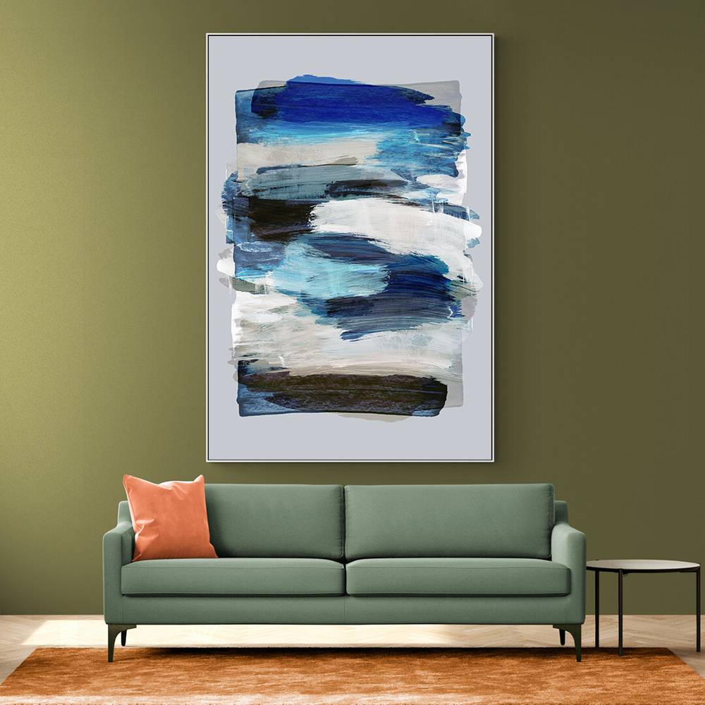 Abstract Brush Strokes 78Y Wall Art