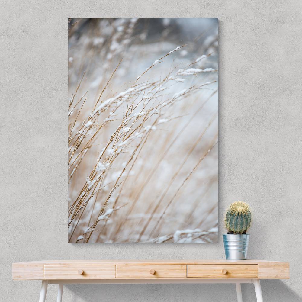 Winter Grass Wall Art