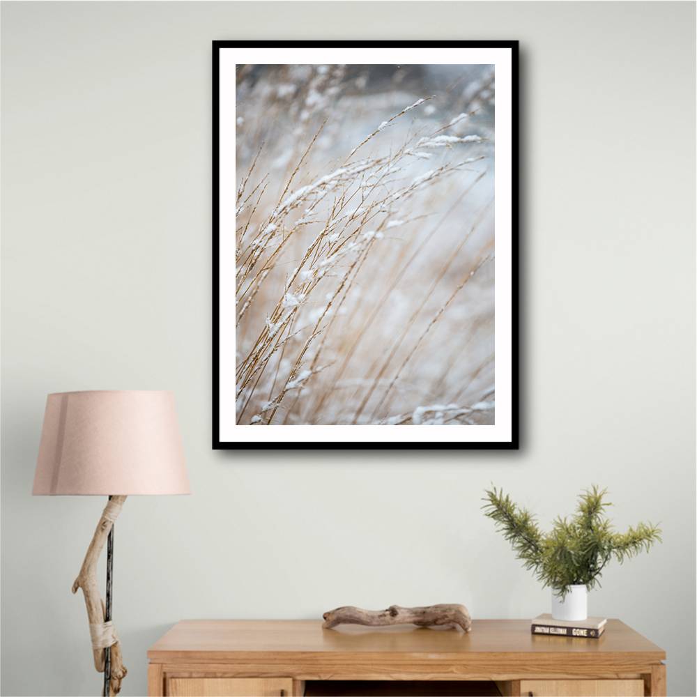 Winter Grass Wall Art