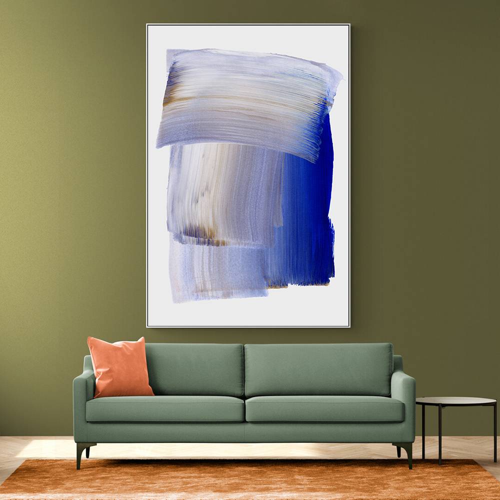 Abstract Brush Strokes 100 Wall Art