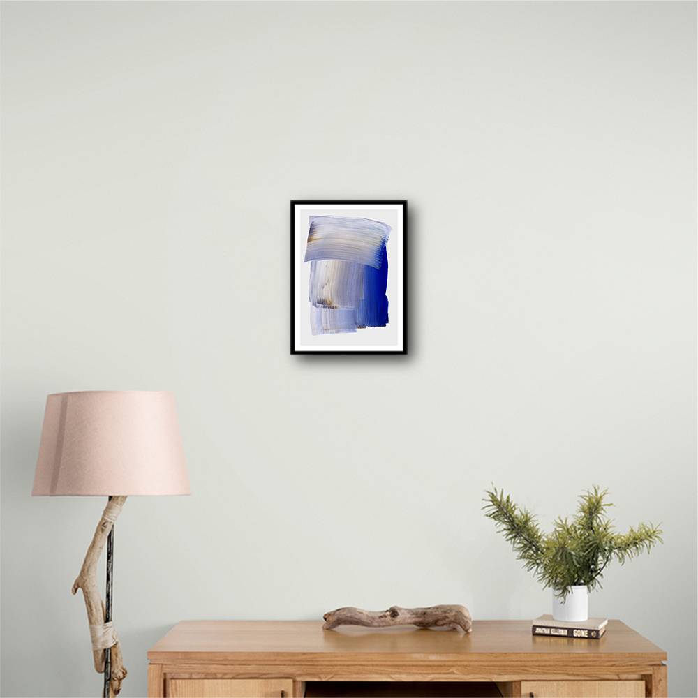 Abstract Brush Strokes 100 Wall Art