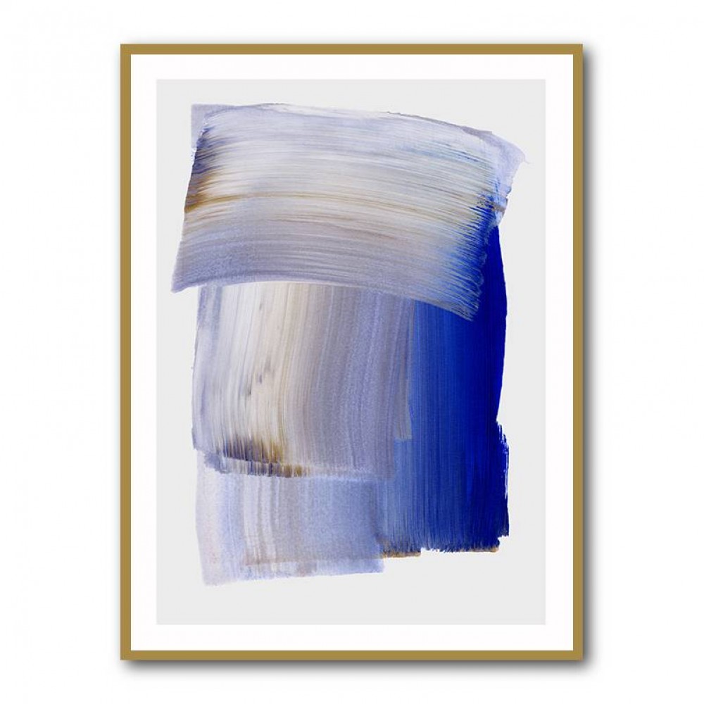 Abstract Brush Strokes 100 Wall Art