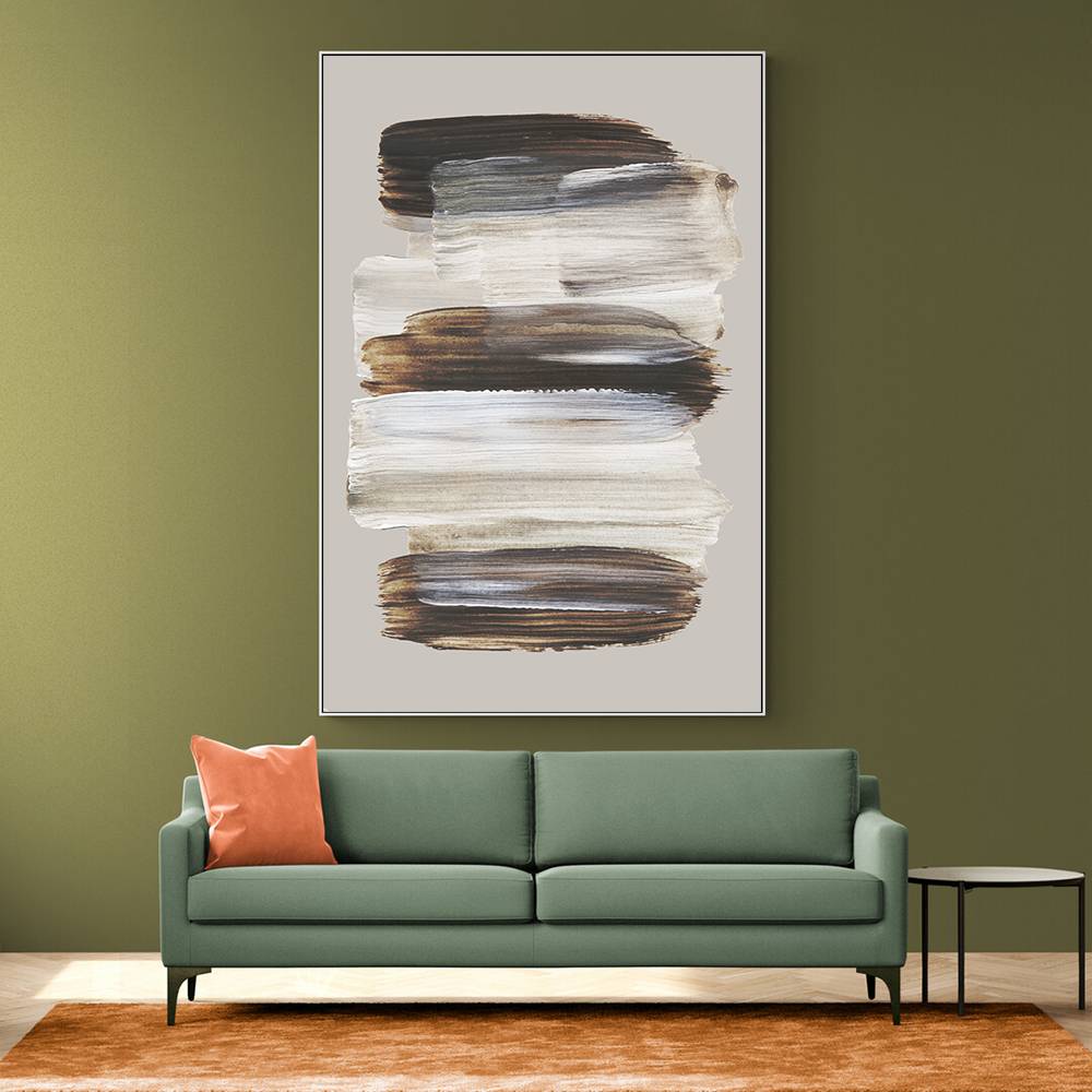 Abstract Brush Strokes 108 Wall Art