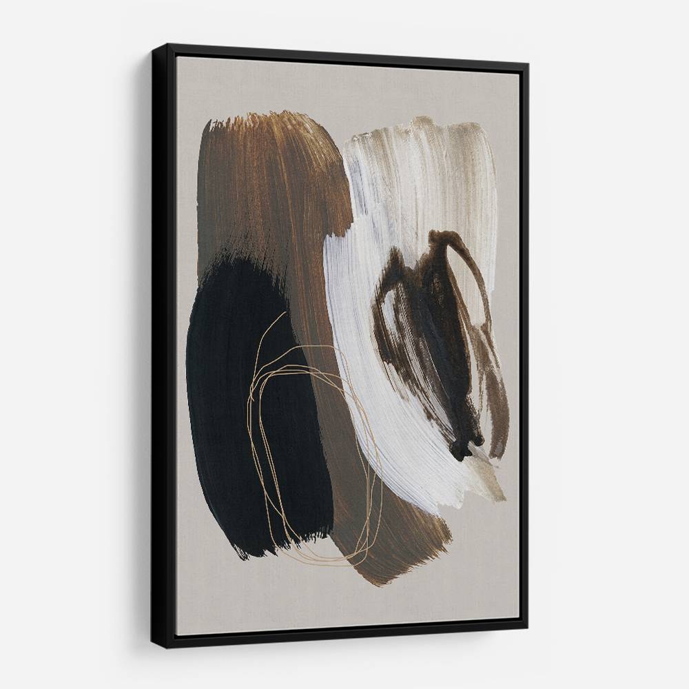 Abstract Brush Strokes 108X Wall Art