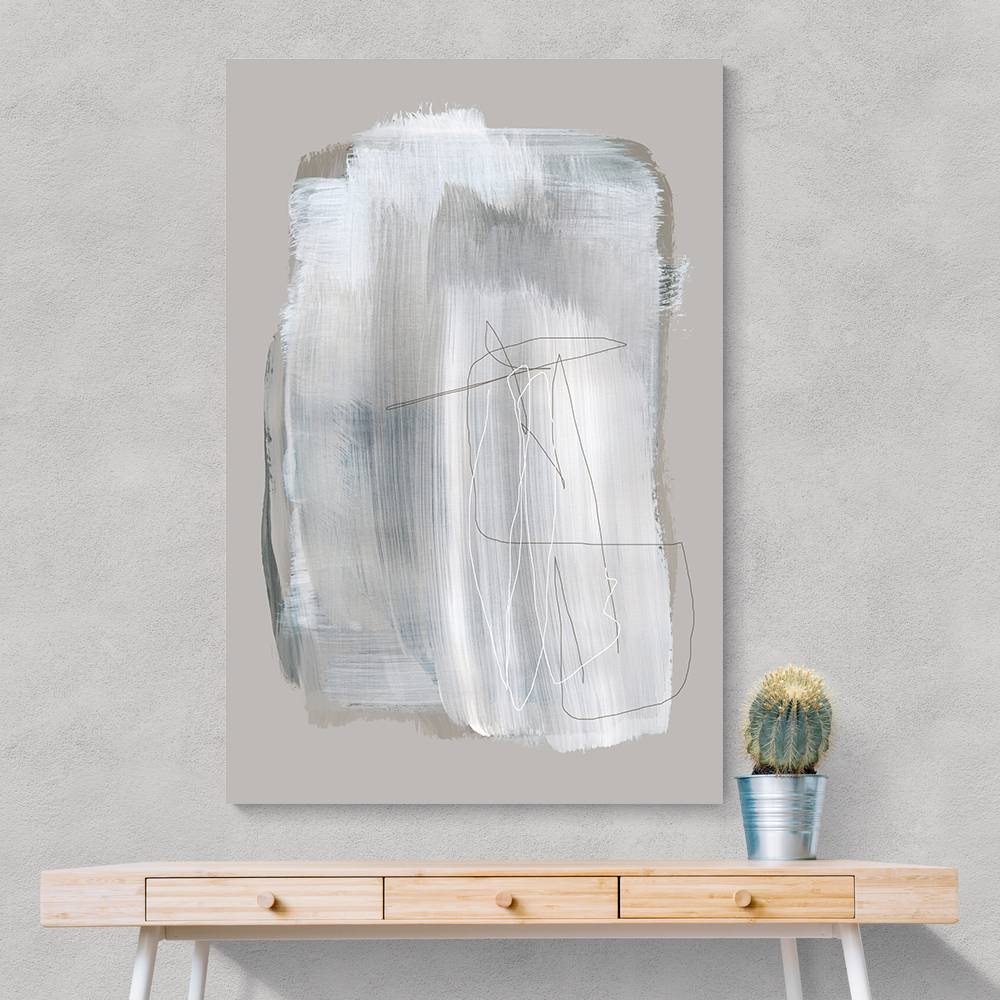 Abstract Brush Strokes 109 Wall Art